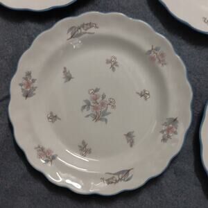 9 ROYAL DOULTON Lincoln Pattern 6 7/8" Bread & Butter Plates England 1983